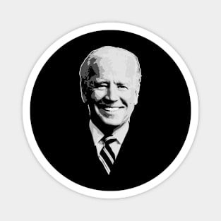 Joe Biden Black and White Magnet